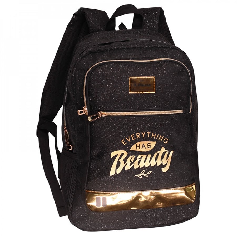شنطة ظهر 17.5 انش أسود - بوز Pause Backpack