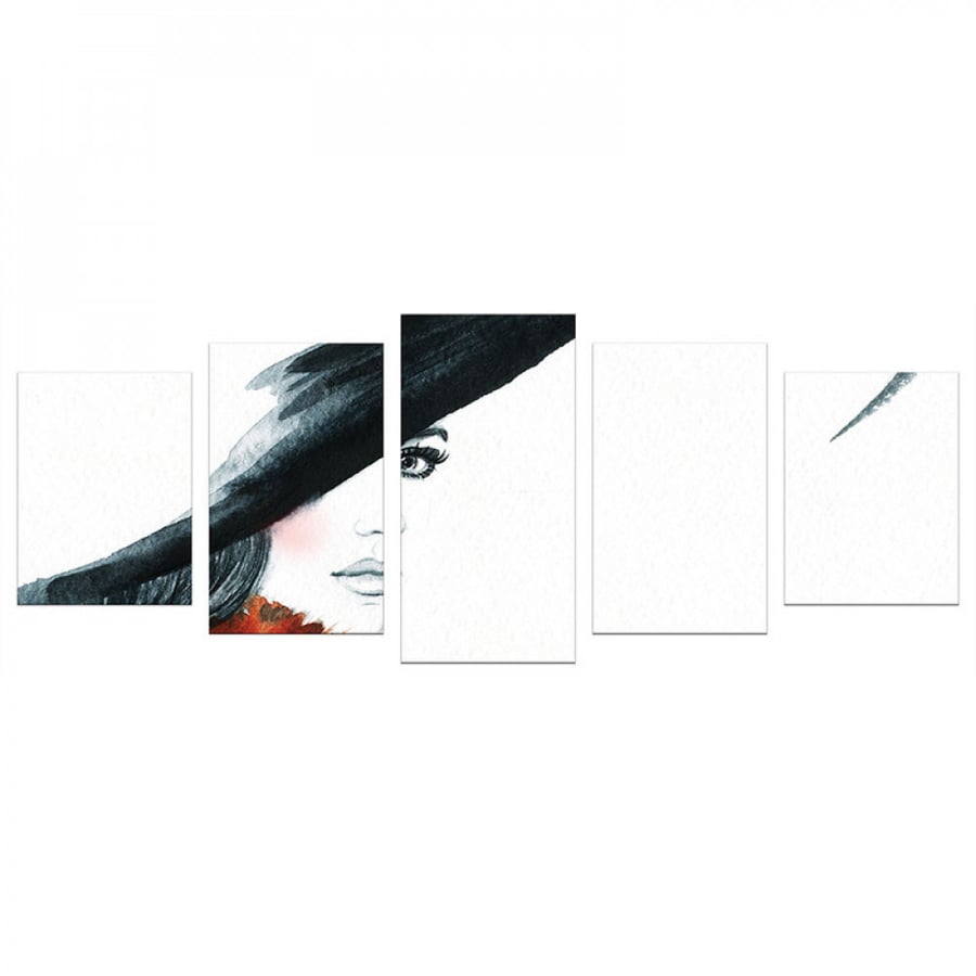 A wall art painting for home decor printed on canvas fabric with a hidden frame size 150 × 60 cm