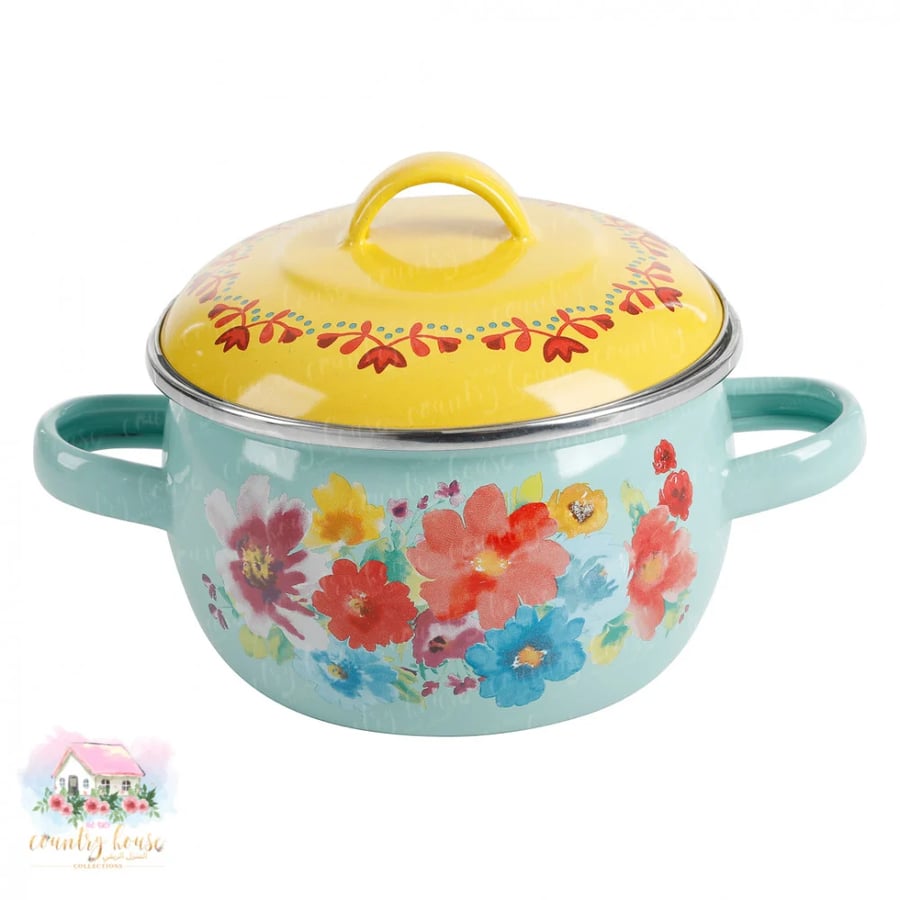 قدور معدنية صغيرة مميزة مناسبة للتقديم the pioneer women pot