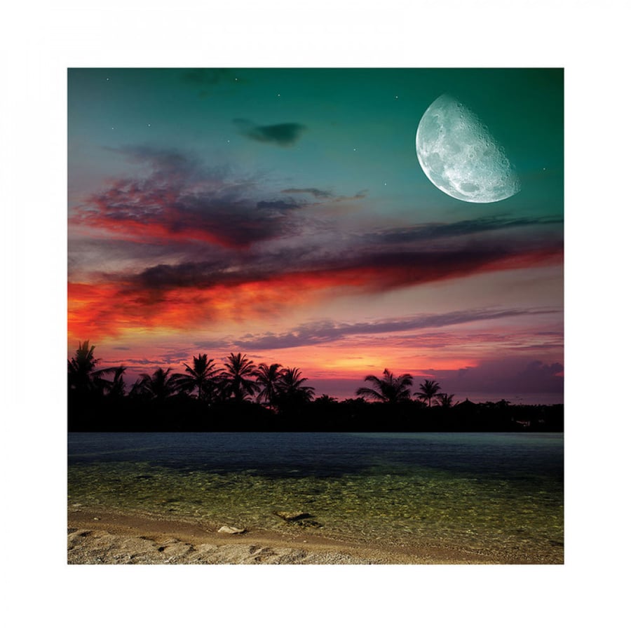 Wall art for home decor printed on lightweight sturdy board without frame size 30 × 30 cm