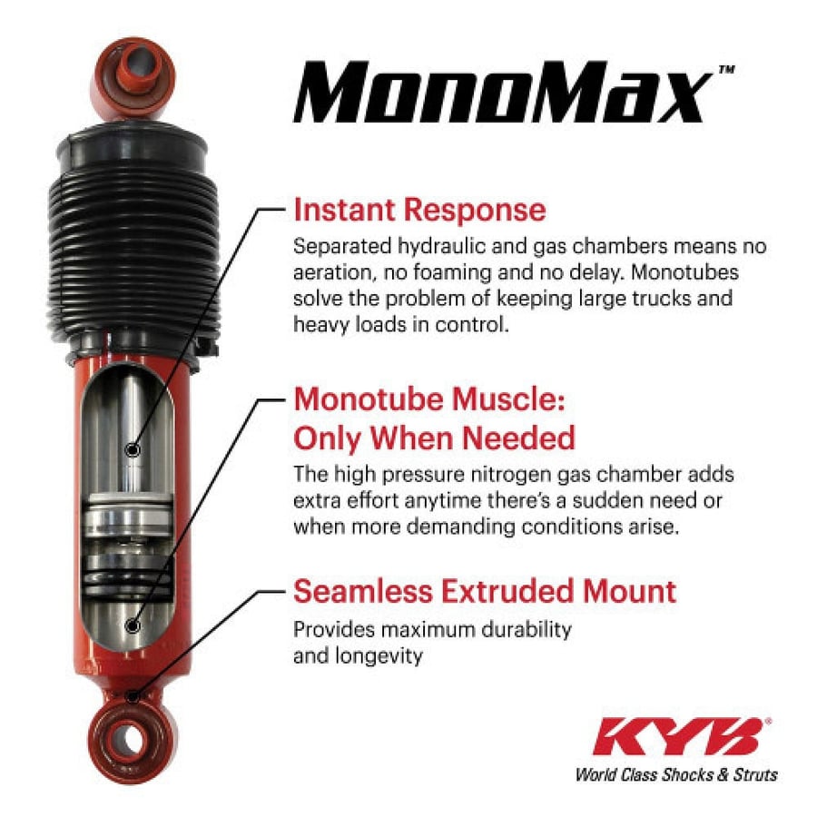 طقم مساعدات سييرا - سلفرادو خلفيه KYB الأصلي Monomax شامل رسوم الشحن