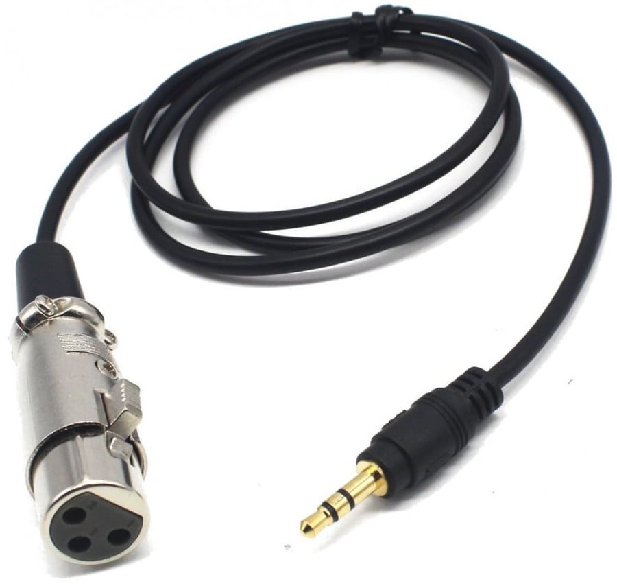 سلك مايك ميني جاك / XLR  طول 1.5متر