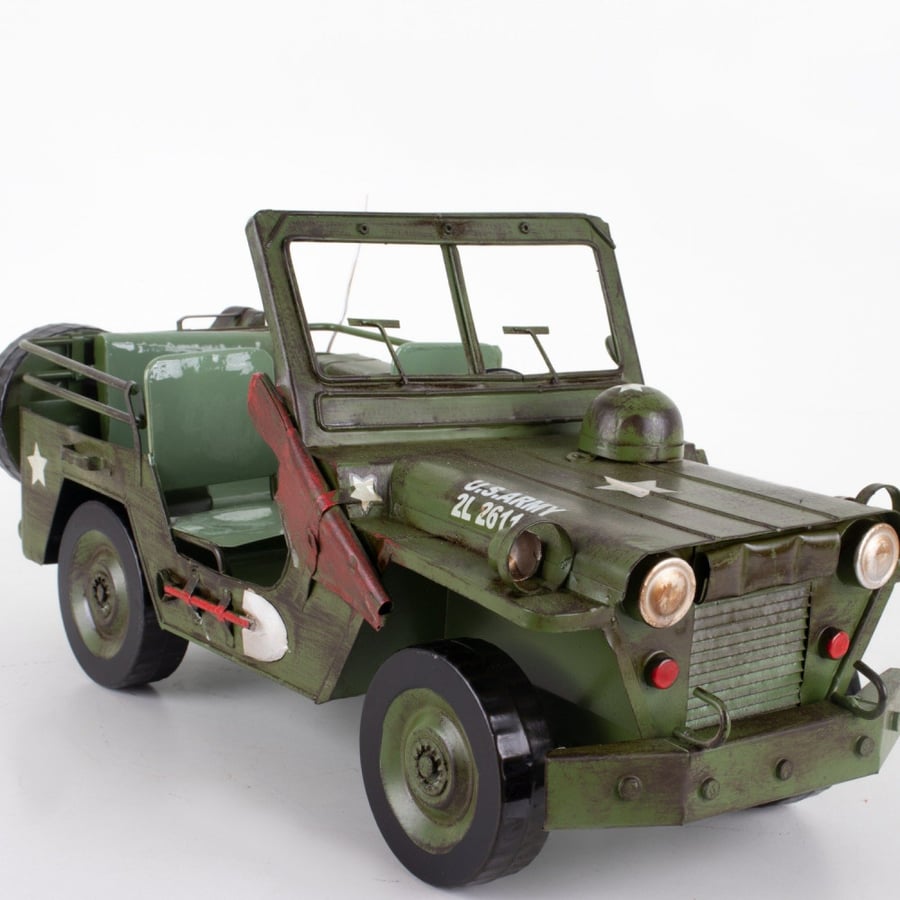 A steel masterpiece in a military shape