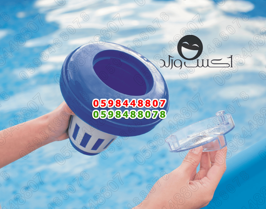 طقم تنظيف مكنسة مسبح شبكة ميزان حرارة
