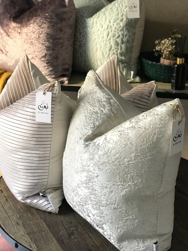 Najlik pillow cover velvet pleated
