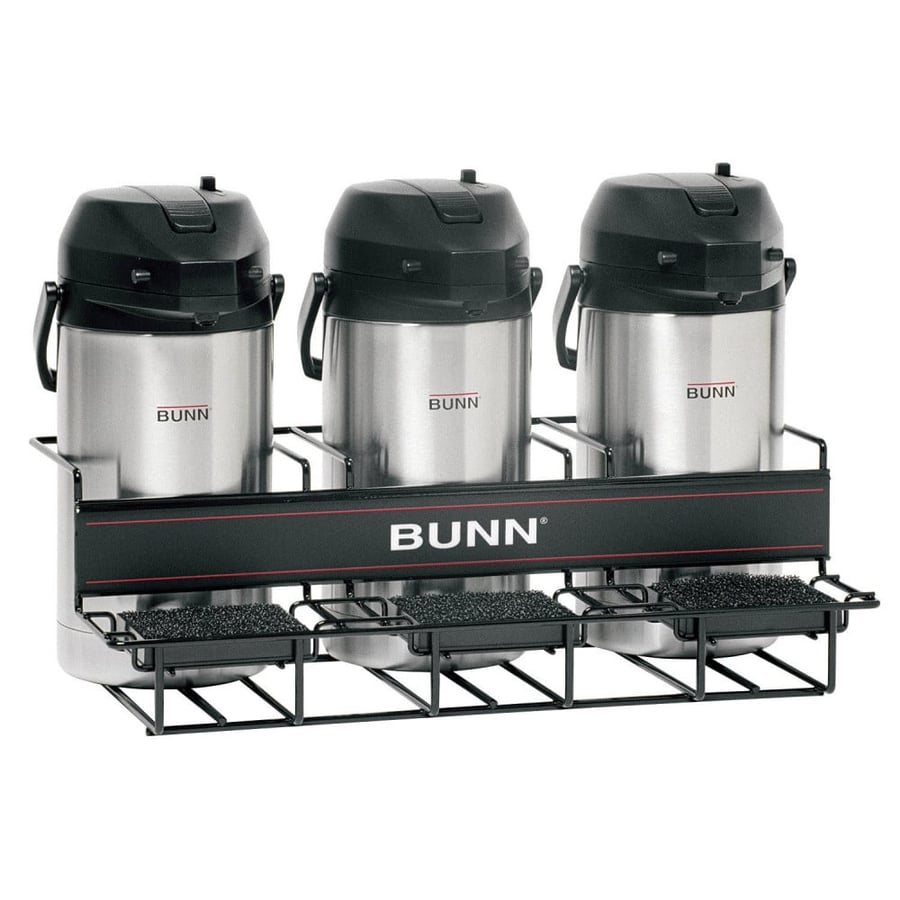 Triple thermos holder without thermos