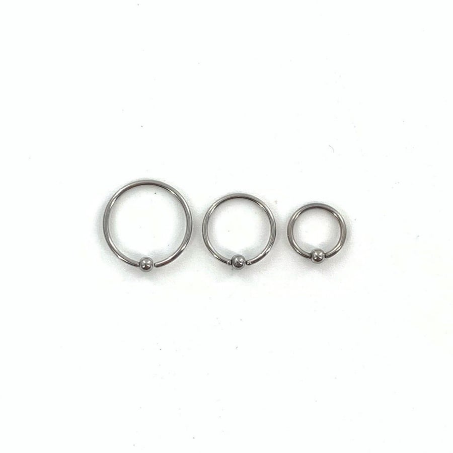 20g Fixed Ball Hoop