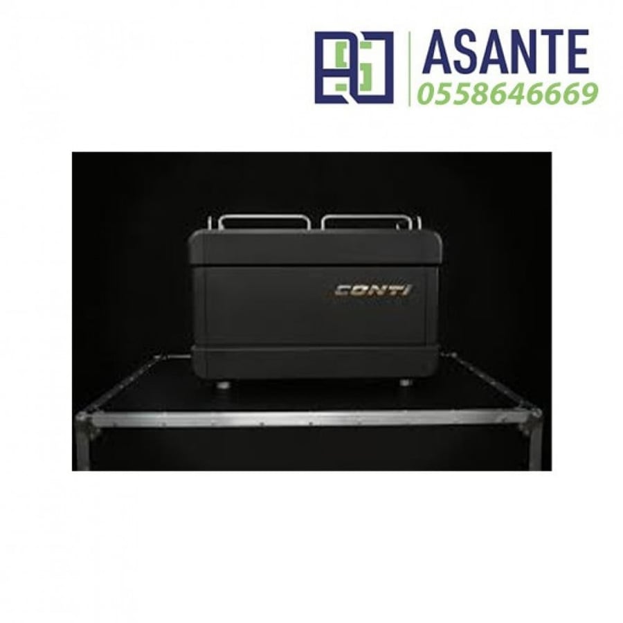 2 cups espresso machine with black screen, CONTI . brand