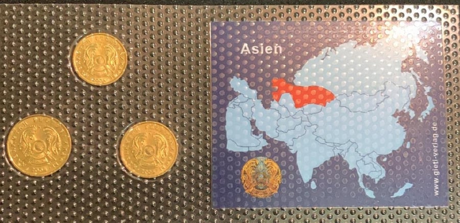 Kazakhstan state coin set