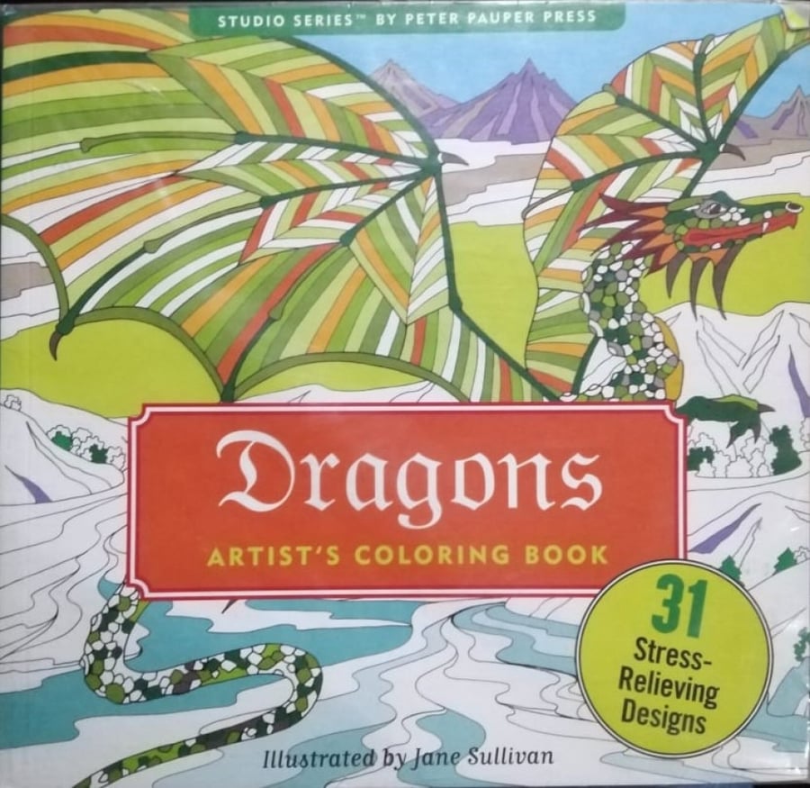 Dragans : ARTIST’S COLORING BOOK - تلوين للكبارر