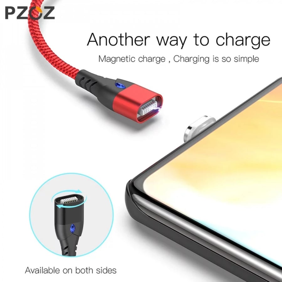 PZOZ | SuperCharge Magnetic Lightning Cable | 5A 1M