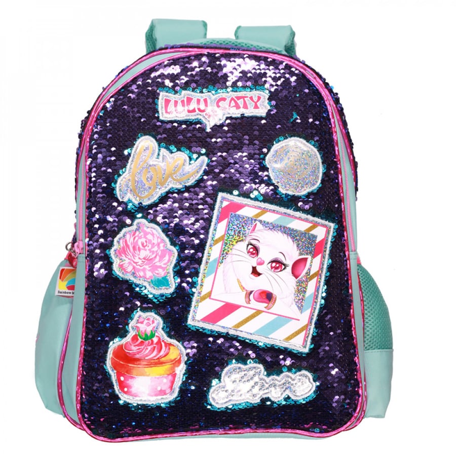 lulu caty,backpack,bag,شنطة ظهر,لولوكاتي,قرطاسية,مقلمية,pencil case