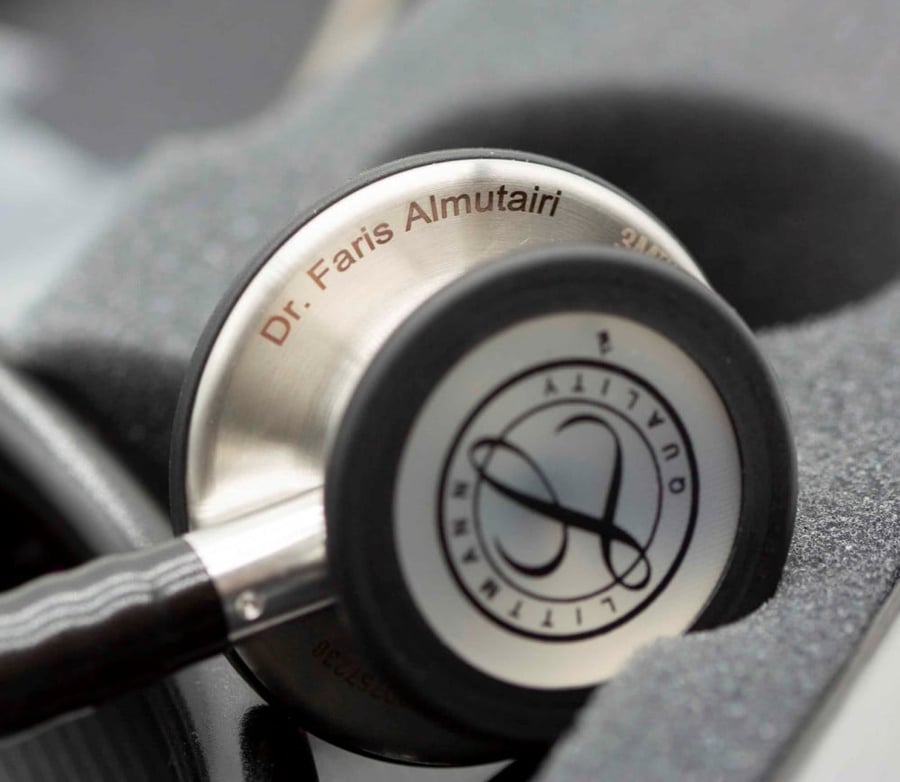 سماعة طبيب ليتمان كلاسيك 3 الاصلية - Littmann Classic 3 Black Regular Edition 5620