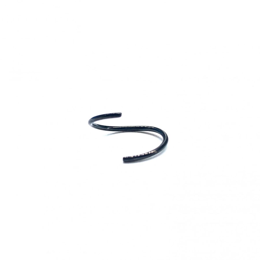 20g Black Bendable Hoop