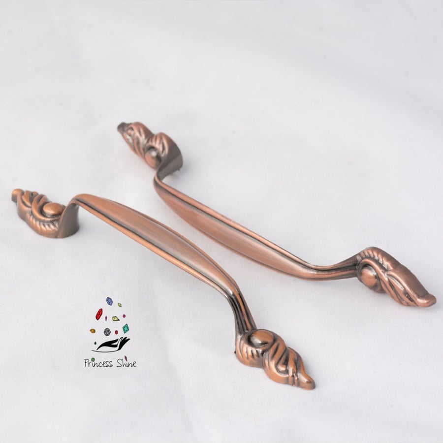 208 - مقبض كلاسيك - لون ( برونز )- قطعة واحدة