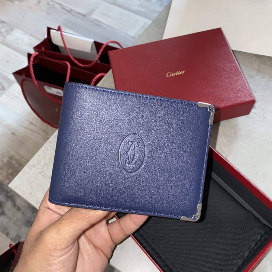Cartier wallet كحلي