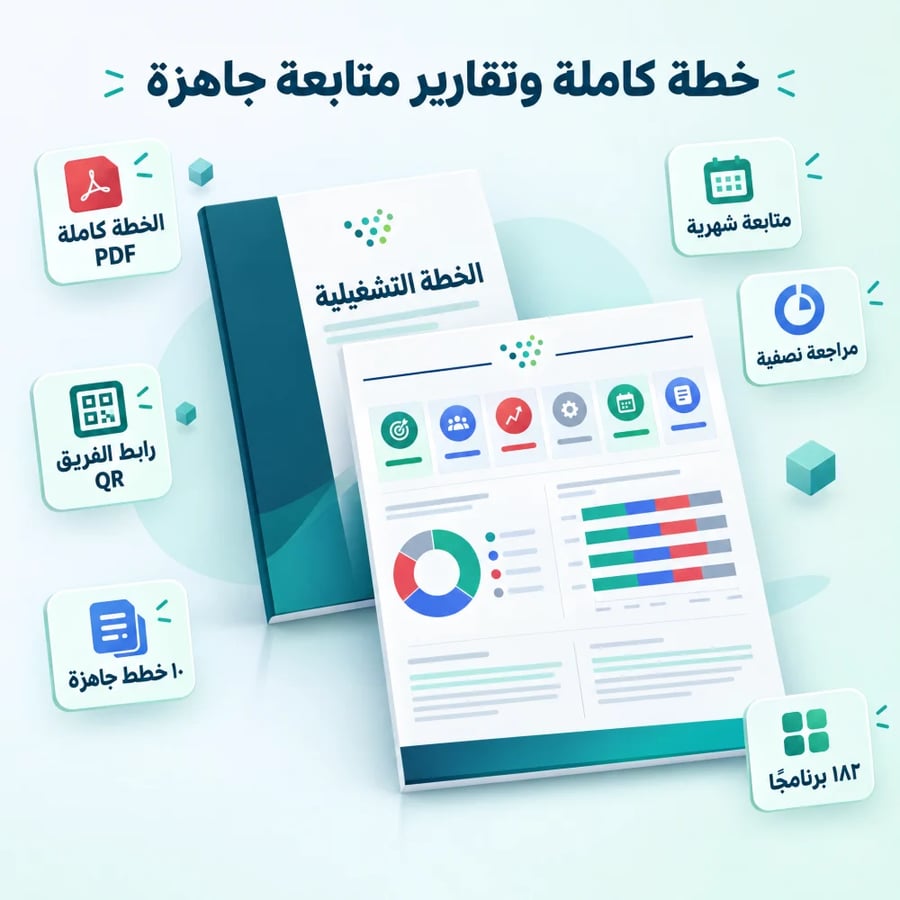 تقارير الخطة التشغيلية ومتابعة التنفيذ