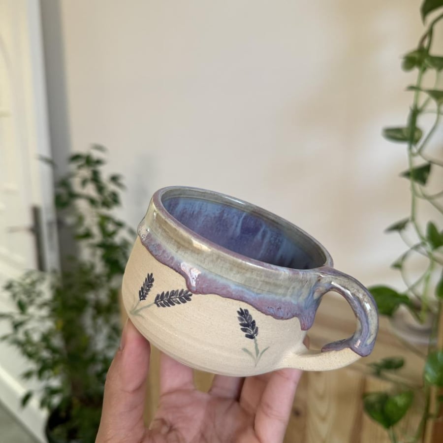 lavender cup
