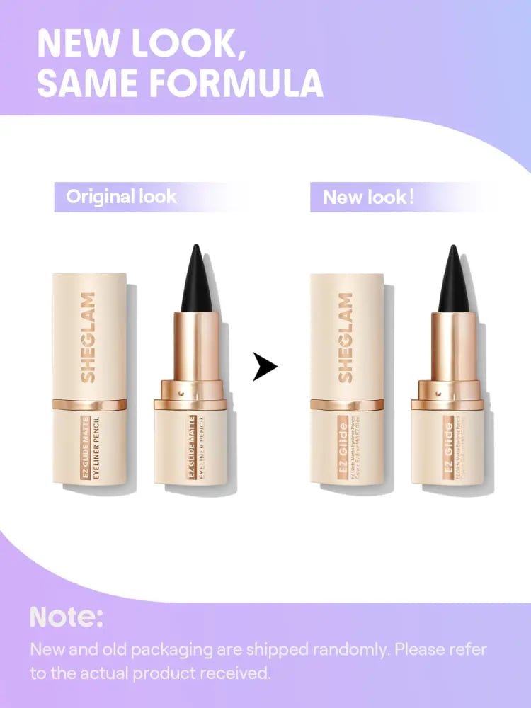 SHEGLAM قلم كحل أسود مطفي فائق الدقة طويل الثبات