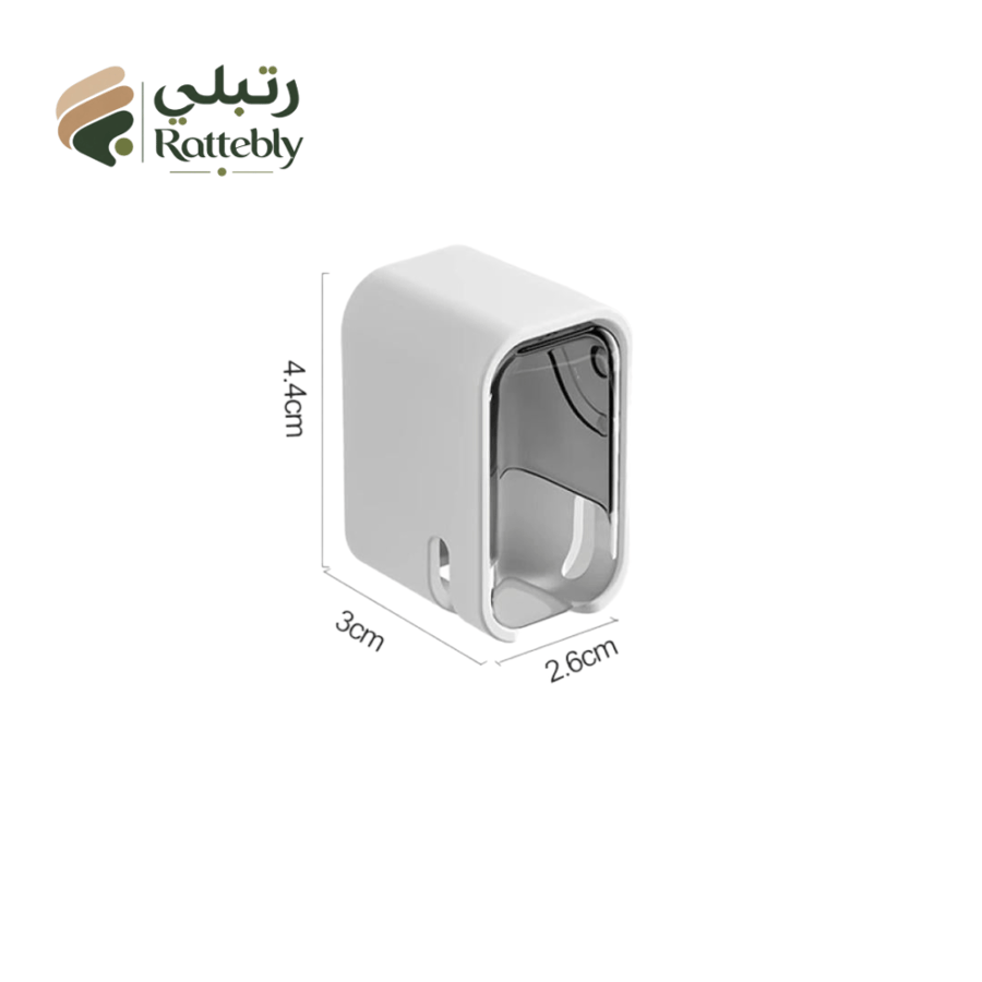 حامل فرشاة أسنان مثبت على الحائط