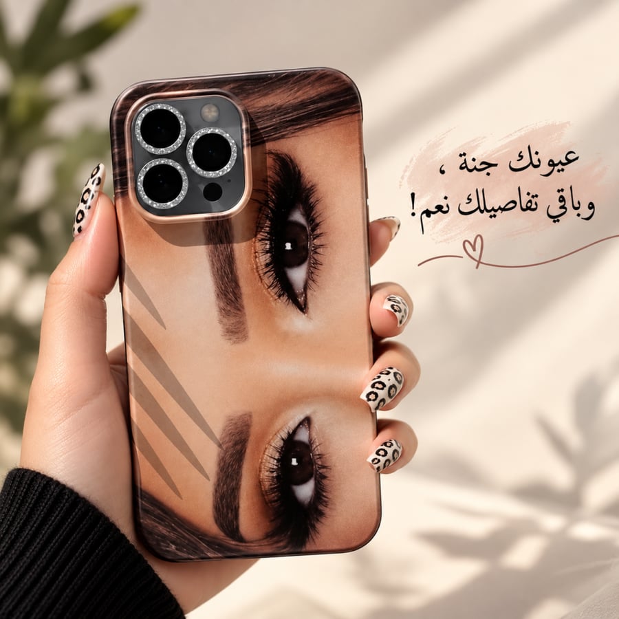 طباعه كفرات صورة عيون