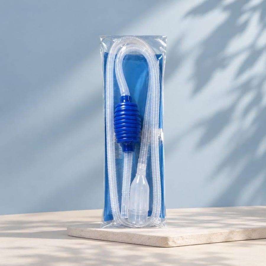 مضخة شفط يدوية لتغيير مياه الإحواض - Aquarium siphon