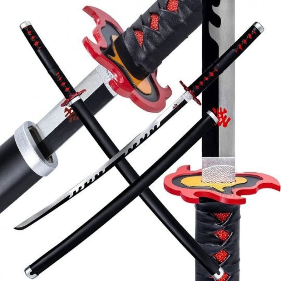 Tanjiro's Red Sword (Demon Slayer)