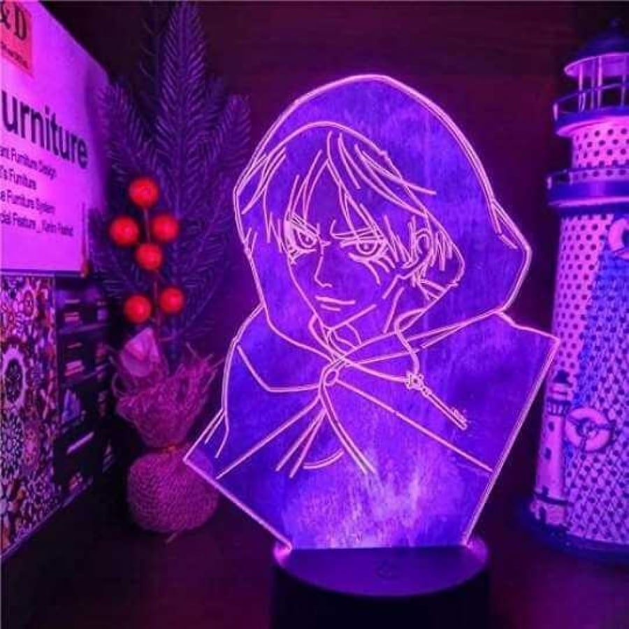 اضاءة ايرين ييغر 7 الوان انمي هجوم العمالقة