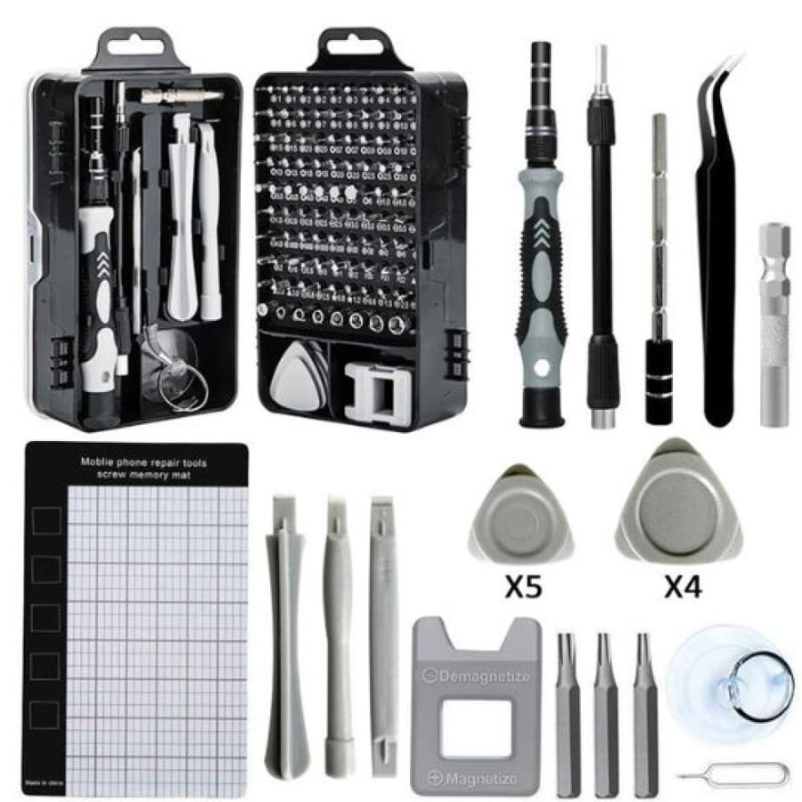 115-in-1 Screwdriver Set, Magnetic Screwdriver