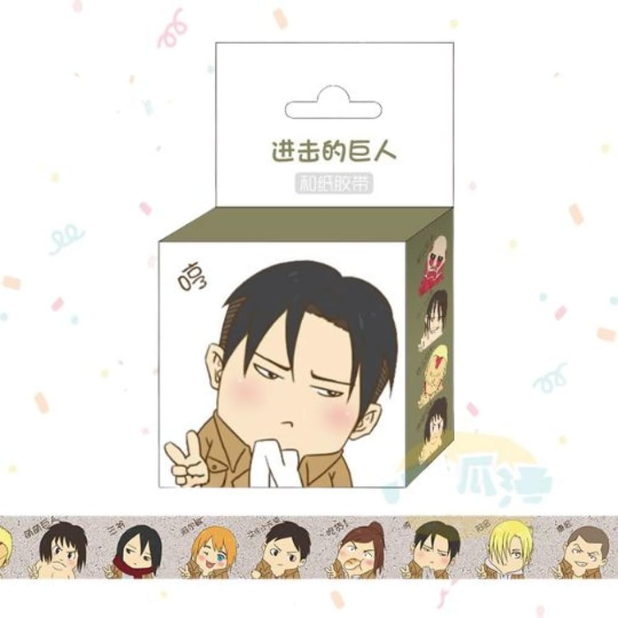 Attack on Titan anime tape