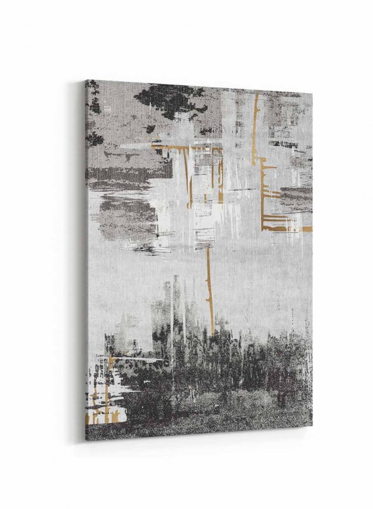 Canvas Painting on Wood Frame, Abstract Art Design, for Home, Living Room, Office, Decoration