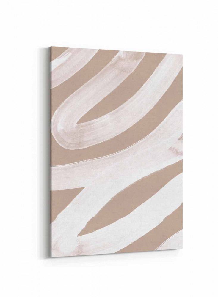 Canvas Painting on Wood Frame, Abstract Art Design in Light Colors, for Home, Living Room, Office, Decoration