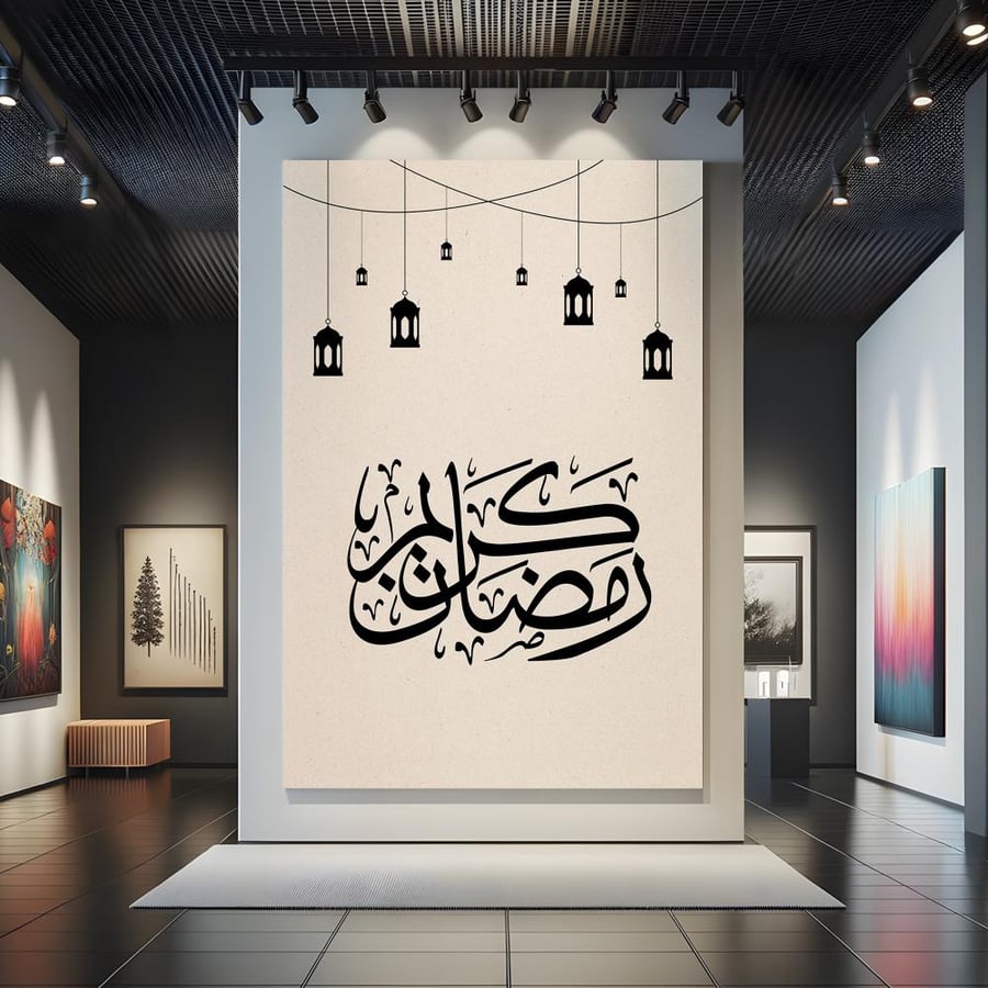 لوحه عن رمضان