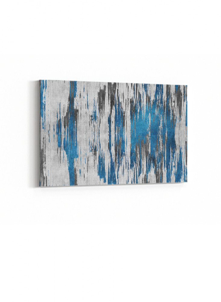 Canvas painting on a wooden frame, abstract art design, horizontal view, for the home, living room, office, decoration