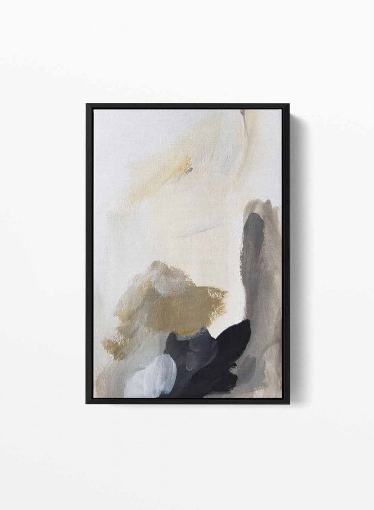 Canvas painting on a wooden frame, abstract art design for going to depths, for home, living room, office, decoration