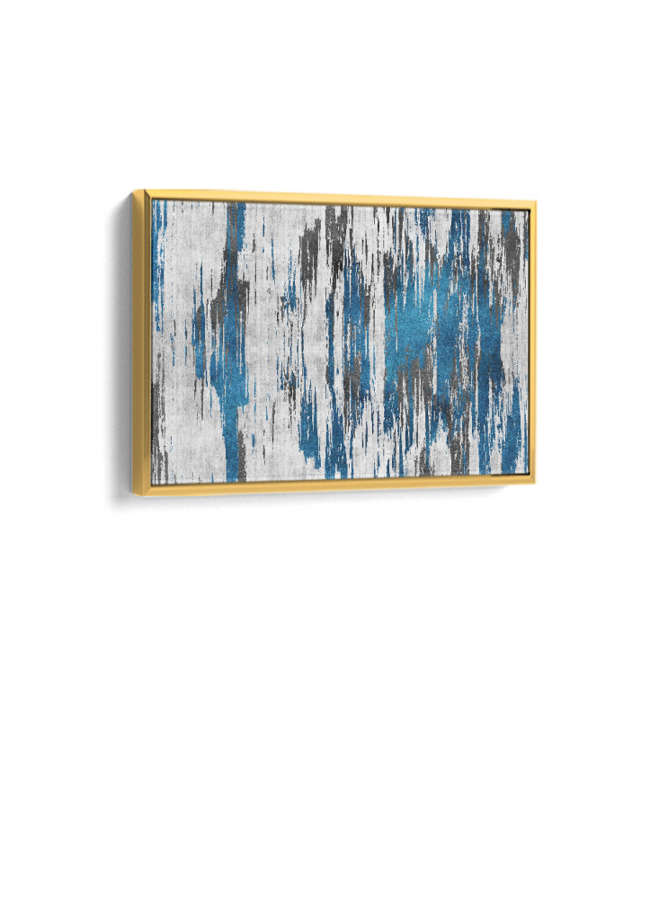 Canvas painting on a wooden frame, abstract art design, horizontal view, for the home, living room, office, decoration