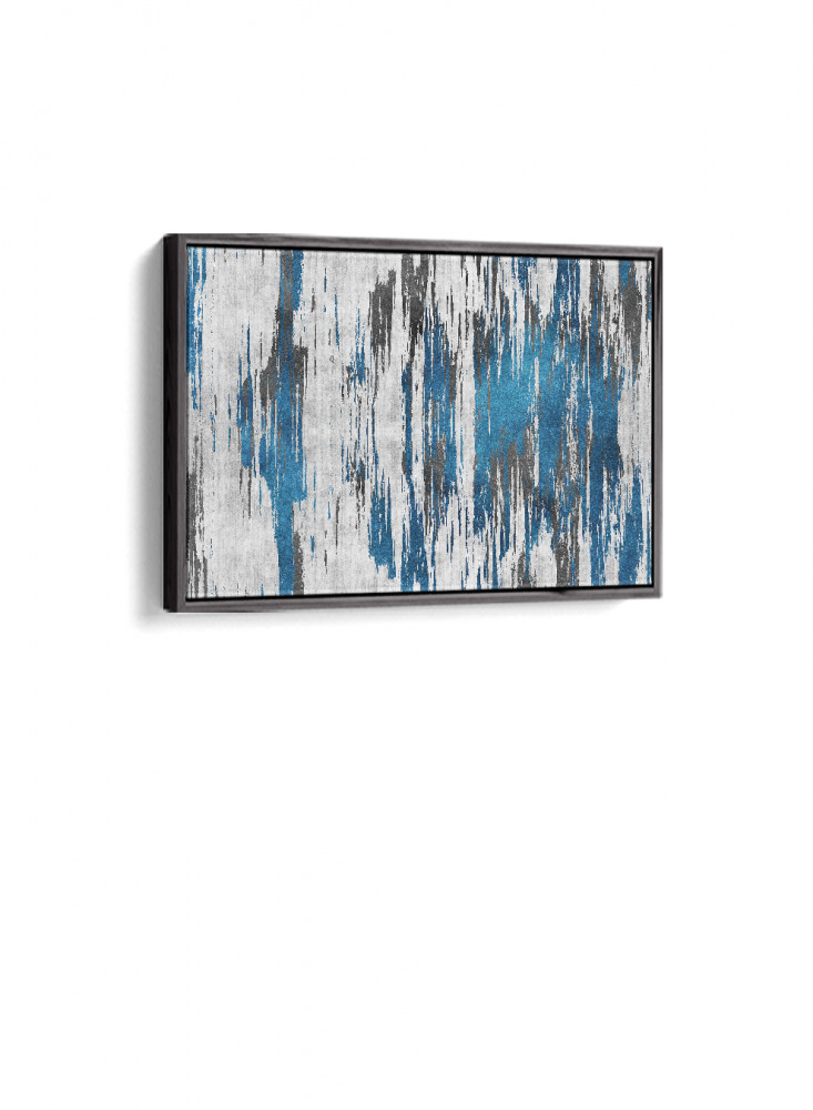 Canvas painting on a wooden frame, abstract art design, horizontal view, for the home, living room, office, decoration