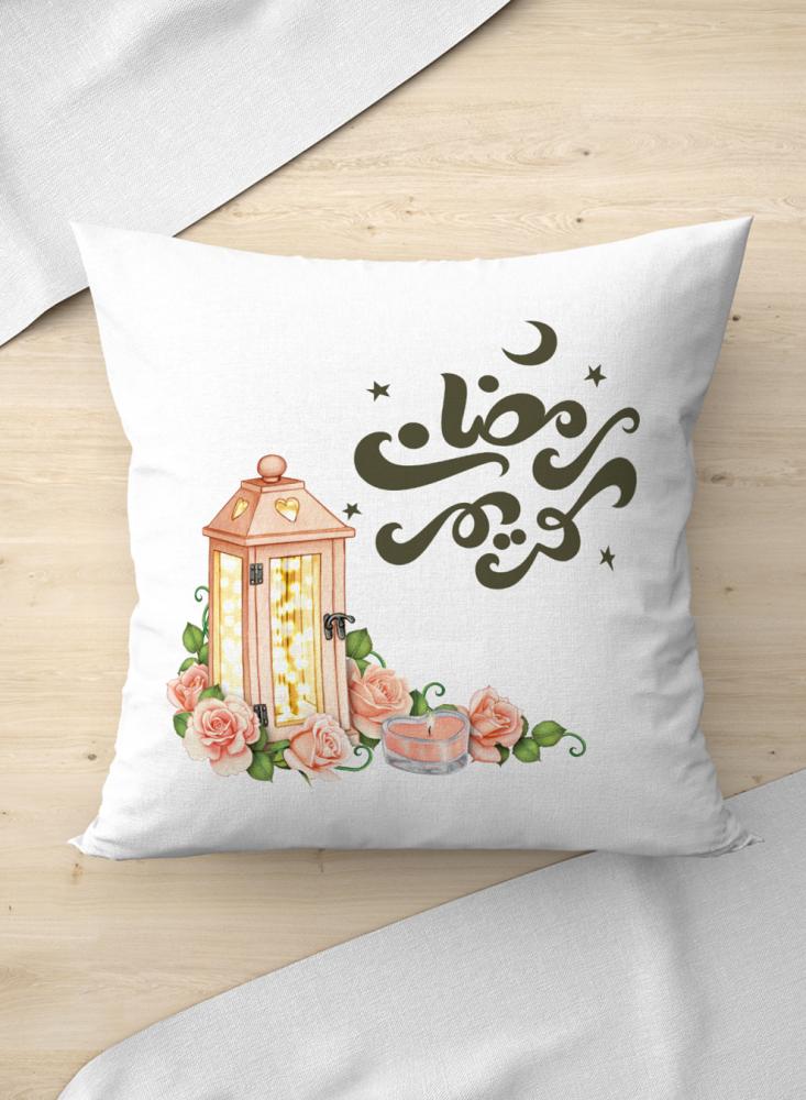 غلاف وسادة لديكور رمضان