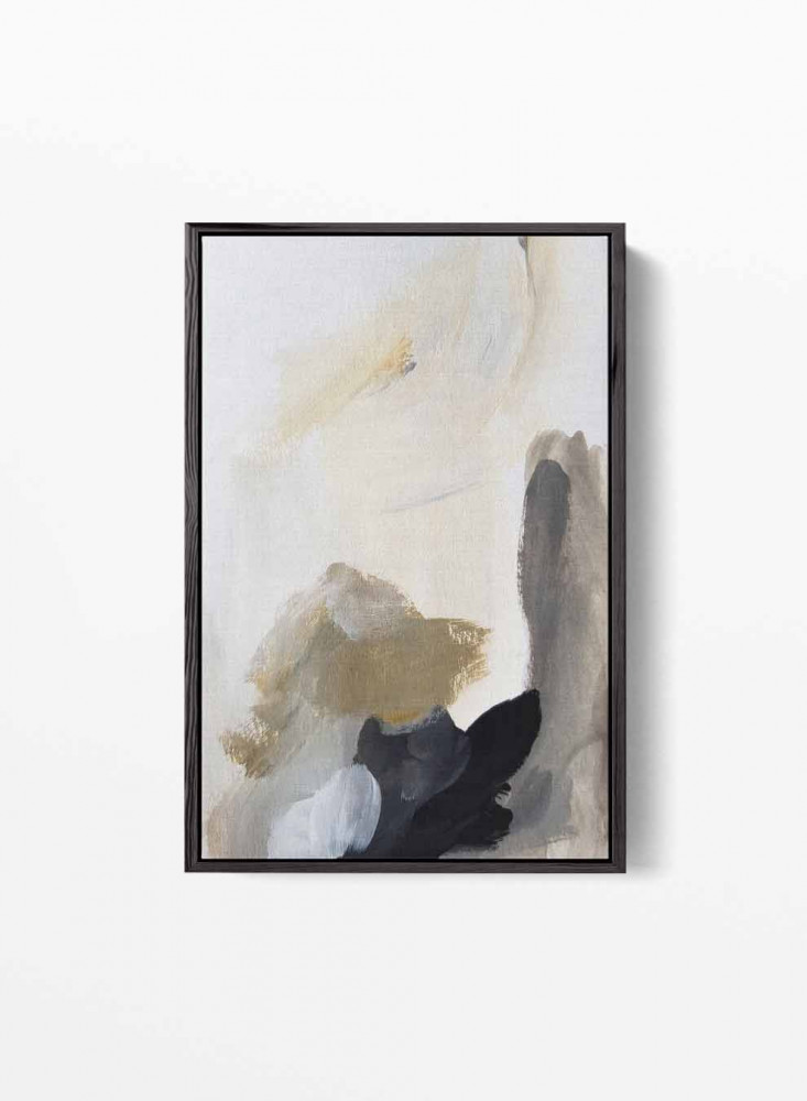 Canvas painting on a wooden frame, abstract art design for going to depths, for home, living room, office, decoration