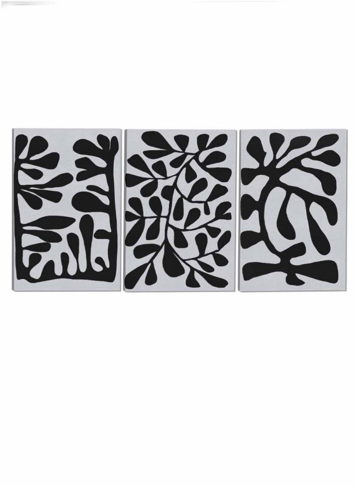 Set of 3 Canvas Paintings on Wooden Frame, Abstract Painting Design, for Home, Living Room, Office, Decoration