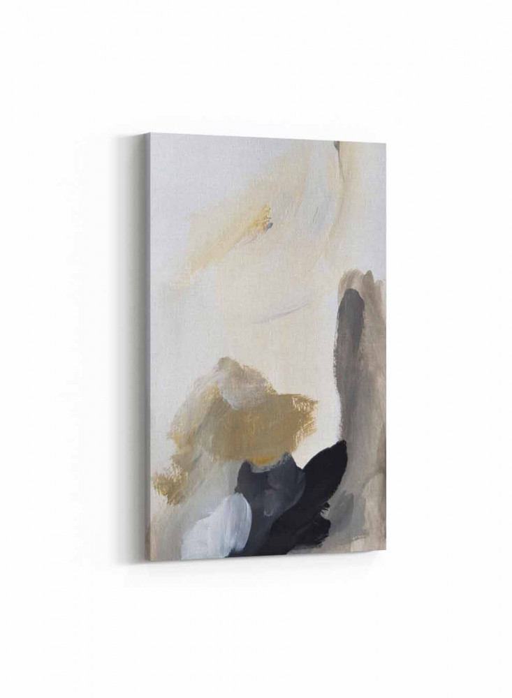 Canvas painting on a wooden frame, abstract art design for going to depths, for home, living room, office, decoration