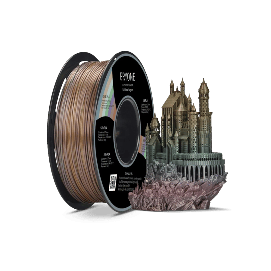 Eryone Lagoon Rainbow PLA Filament