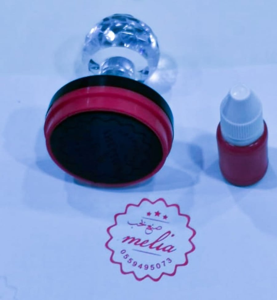 Crystal seal size 4 cm