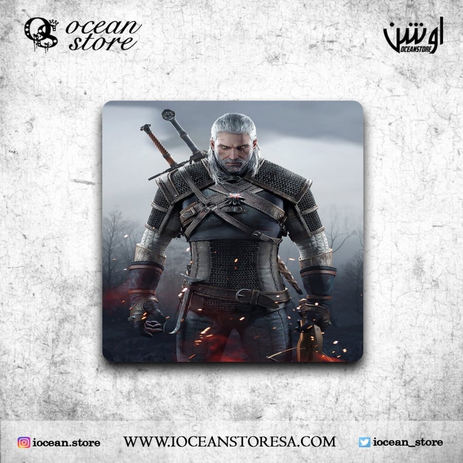 قاعدة للكوب - كوستر - the witcher - ذا ويتشر