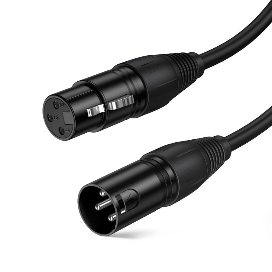 كيبل XLR مكسر الى مايك طول 2 متر