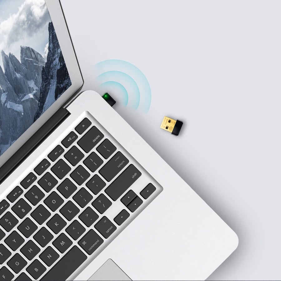 Tp link ادابتر WiFi الكمبيوتر  سرعة 150ميغا