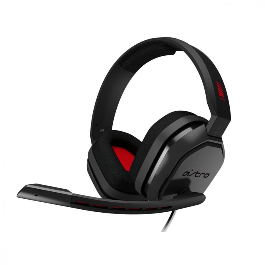 Astro A10 Gaming Headset - BLACK RED استرو سماعة