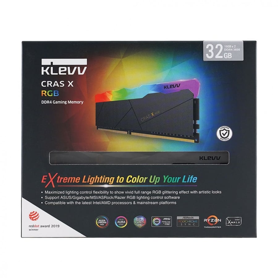 (2x16GB) Klevv CRAS X RGB 32GB