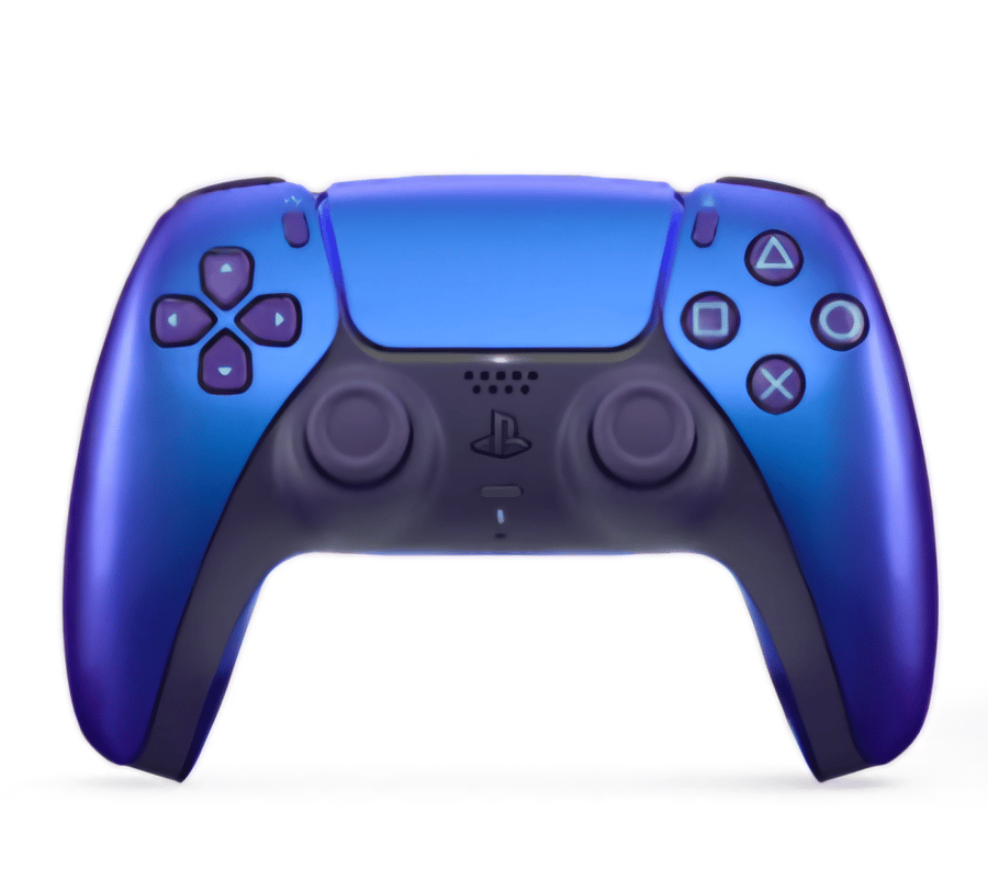 وحدة تحكم ps5 نيلي صافي دول سينس