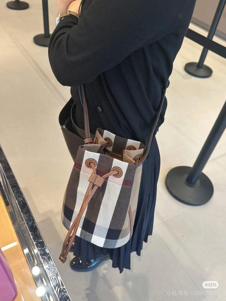 Burberry small bucket bag